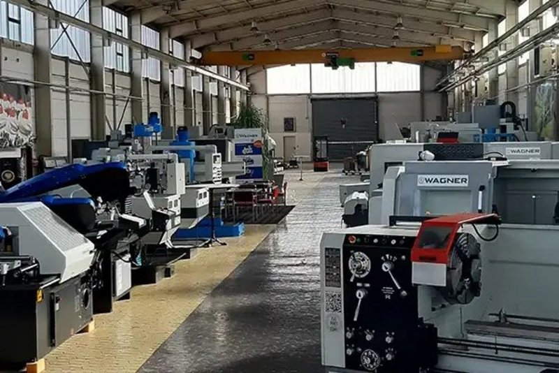 Image of the Wagner machinery warehouse